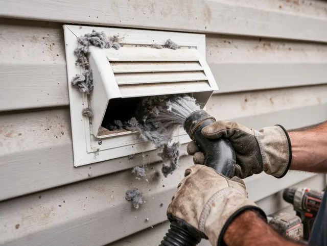 Professional dryer vent cleaning by Lincoln Dryer Vent Cleaning in Lincoln
