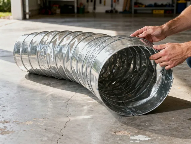 Lincoln Dryer Vent Cleaning specialist using advanced equipment for thorough duct cleaning in Lincoln