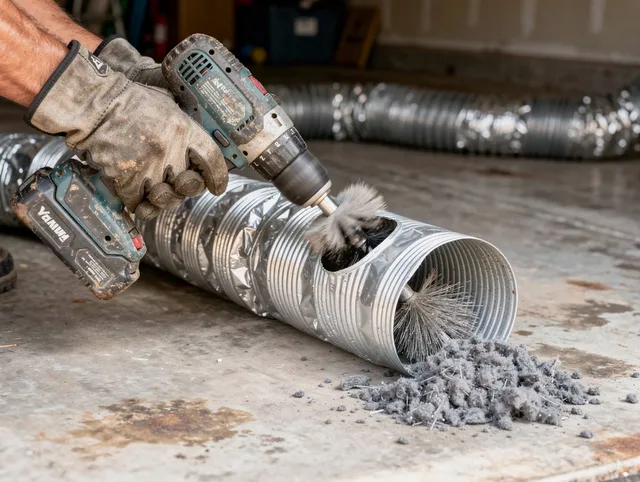 Professional duct cleaning by Lincoln Dryer Vent Cleaning in Lincoln