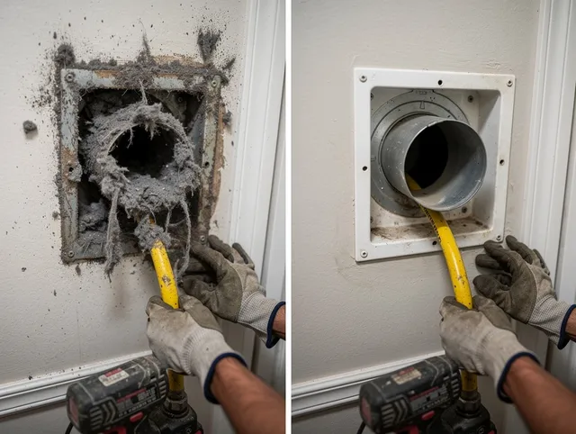 Expert gas dryer vent cleaning by Lincoln Dryer Vent Cleaning in Lincoln