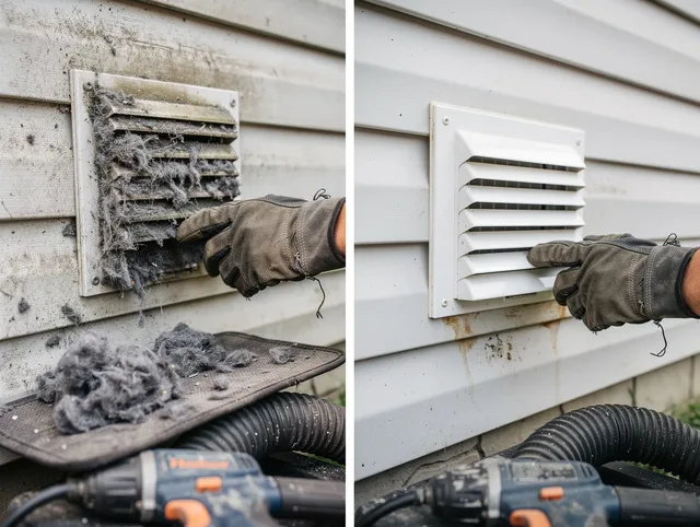 Residential dryer vent cleaning by Lincoln Dryer Vent Cleaning in Lincoln